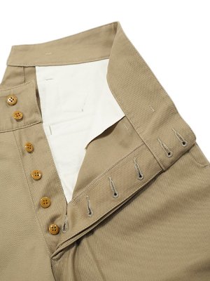 画像6: 【 The 2 Monkeys（ザ・ツーモンキーズ） 】　ヴォイジャーパンツ　[ Voyager Pants ] [ Chino Cloth ] [ Khaki ]