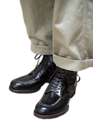 画像2: 【 The 2 Monkeys（ザ・ツーモンキーズ） 】　モックトゥブーツ　[ Sportif ] [ French calf Black ]