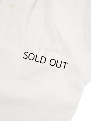 画像4: 【 The 2 Monkeys（ザ・ツーモンキーズ） 】　カンブレシャツ　[ Linen Cambrai Shirt ] [ Ecru ]