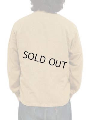 画像2: 【 The 2 Monkeys（ザ・ツーモンキーズ） 】　リネンノーカラーシャツ　[ Linen Sport Shirt ] [ Tabacco ]