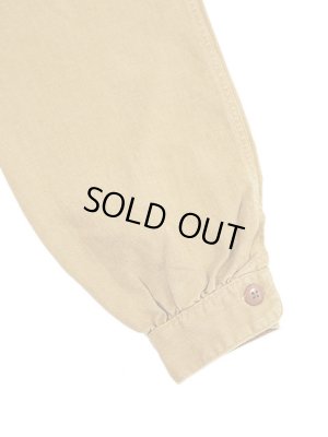 画像4: 【 The 2 Monkeys（ザ・ツーモンキーズ） 】　リネンノーカラーシャツ　[ Linen Sport Shirt ] [ Tabacco ]