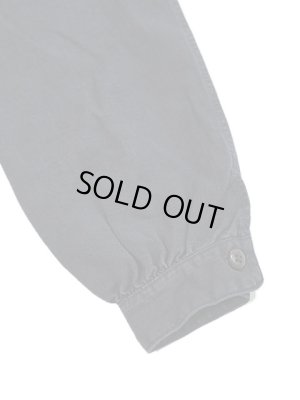 画像4: 【 The 2 Monkeys（ザ・ツーモンキーズ） 】　リネンノーカラーシャツ　[ Linen Sport Shirt ] [ Blue Black ]