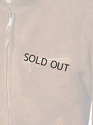 画像6: 【 Y'2 LEATHER（ワイツーレザー） 】　Steer Suede Single Riders [ STEER SUEDE (牛革) ] [ Camel ]