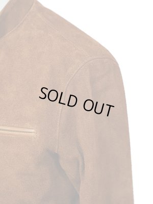 画像7: 【 Y'2 LEATHER（ワイツーレザー） 】　Steer Suede Single Riders [ STEER SUEDE (牛革) ] [ Camel ]