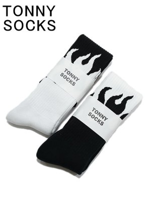 画像1: 【 TONNY SOCKS（トニーソックス） 】Pile Socks [  Frames Long Length ] [ Made In Japan ] 【 メール便可 】