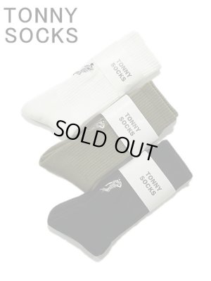 画像1: 【 TONNY SOCKS（トニーソックス） 】Embroidered Socks [  Baseball ] [ Made In Japan ] 【 メール便可 】