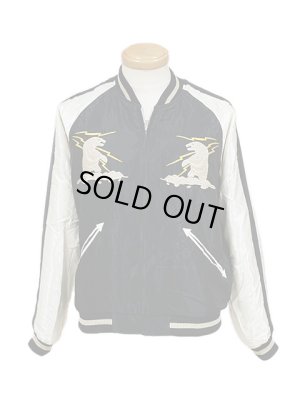 画像2: 【 TAILOR TOYO(テーラー東洋） 】　リバーシブルアセテートスカジャン　[ ACETATE SOUVENIR JACKET ]　[ ALASKAN EAGLE × MOOSE ]