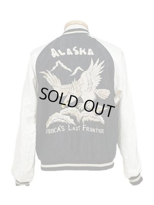 画像3: 【 TAILOR TOYO(テーラー東洋） 】　リバーシブルアセテートスカジャン　[ ACETATE SOUVENIR JACKET ]　[ ALASKAN EAGLE × MOOSE ]