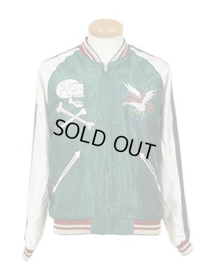 画像2: 【TAILOR TOYO(テーラー東洋）】 リバーシブルアセテートスカジャン　[ ACETATE SOUVENIR JACKET ] [ CHEVY LOVER × TIGER HEAD ]