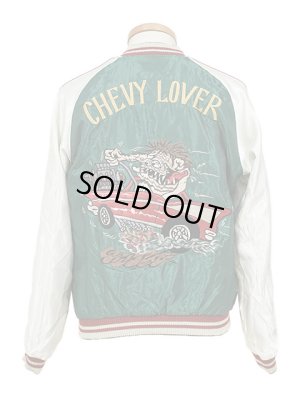 画像3: 【TAILOR TOYO(テーラー東洋）】 リバーシブルアセテートスカジャン　[ ACETATE SOUVENIR JACKET ] [ CHEVY LOVER × TIGER HEAD ]