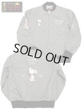 【TAILOR TOYO × PEANUTS(テーラー東洋 × ピーナッツ）】　SNOOPY TOUR JACKET [ I CAN'T STAND IT! ]