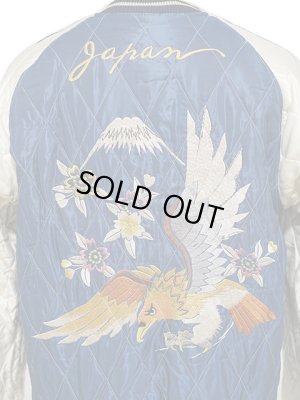 画像19: 【 TAILOR TOYO(テーラー東洋） 】 別珍 × アセテートスカジャン [ Velveteen Souvenir Jacket ] [ WHITE TIGER × EAGLE ]