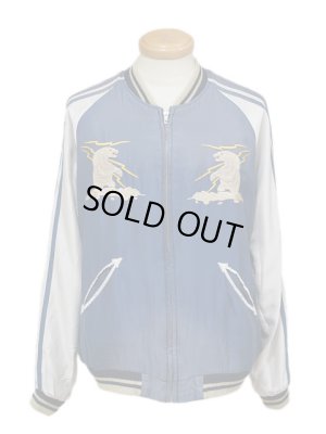 画像10: 【 TAILOR TOYO(テーラー東洋）】 アセテートスカジャンエイジングモデル [ ACETATE SOUVENIR JACKET (AGING MODEL) ] [ POLAR BEAR × MOOSE ]