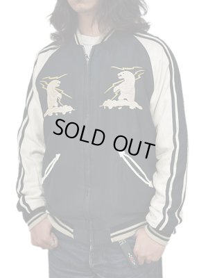 画像18: 【 TAILOR TOYO(テーラー東洋）】 アセテートスカジャンエイジングモデル [ ACETATE SOUVENIR JACKET (AGING MODEL) ] [ POLAR BEAR × MOOSE ]