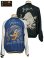 画像1: 【 TAILOR TOYO ( テーラー東洋 ）】 リバーシブルアセテートスカジャン　[ ACETATE SOUVENIR JACKET ] [ WHITE TIGER × GOLD DRAGON ] (1)