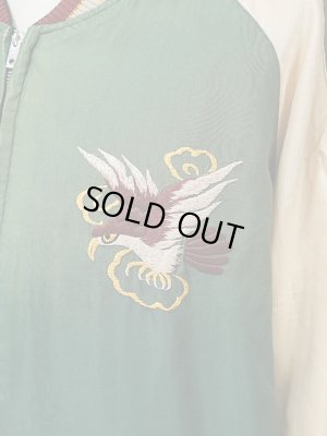 画像13: 【 TAILOR TOYO(テーラー東洋）】 アセテートスカジャンエイジングモデル [ ACETATE SOUVENIR JACKET (AGING MODEL) ] [ SNAKE & SKULL × DRAGON HEAD ]