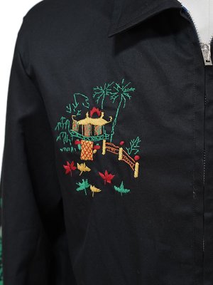 画像7: 【 TAILOR東洋（テーラートウヨウ） 】 ベトジャン [ Mid 1960s Style Cotton Vietnam Jacket ] [ VIETNAM PANTHER ] [ BLACK ]