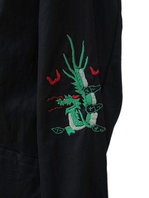 画像8: 【 TAILOR東洋（テーラートウヨウ） 】 ベトジャン [ Mid 1960s Style Cotton Vietnam Jacket ] [ VIETNAM PANTHER ] [ BLACK ]