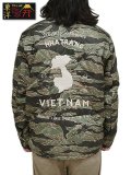 【 TAILOR東洋（テーラートウヨウ） 】 ベトジャン [ Mid 1960s Style Vietnam Liner Jacket ] [ VIET-NAM MAP ] [ Tiger Camo ]