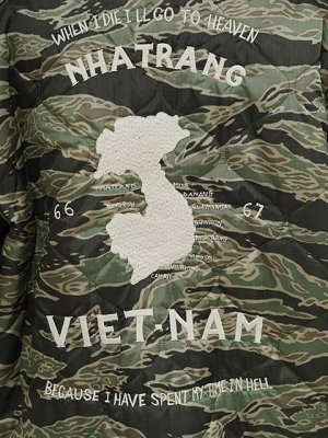 画像11: 【 TAILOR東洋（テーラートウヨウ） 】 ベトジャン [ Mid 1960s Style Vietnam Liner Jacket ] [ VIET-NAM MAP ] [ Tiger Camo ]