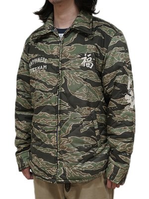 画像2: 【 TAILOR東洋（テーラートウヨウ） 】 ベトジャン [ Mid 1960s Style Vietnam Liner Jacket ] [ VIET-NAM MAP ] [ Tiger Camo ]