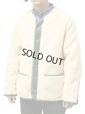 画像2: 【 UNITED CARR（ユナイテッドカー） 】　リバーシブルボアフリースライナージャケット　[ RIVERSIBLE LINER JACKET ]