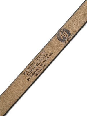 画像6: 【 ART BROWN（アートブラウン） 】　ナローベルト [ 24mm幅 ] [ HORWEEN CHROMEXCEL LEATHER ] [ CHOCO ] 【 メール便可 】