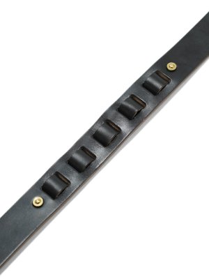 画像5: 【 ART BROWN（アートブラウン） 】　フックベルト [ 30mm幅 ] [ HORWEEN CHROMEXCEL LEATHER ] [ BLACK ]