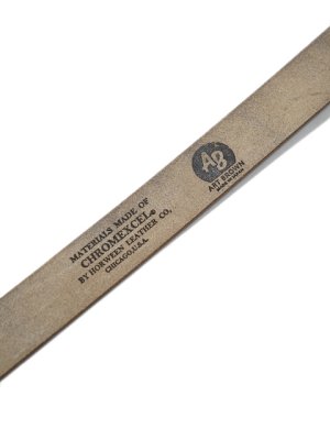 画像7: 【 ART BROWN（アートブラウン） 】　フックベルト [ 30mm幅 ] [ HORWEEN CHROMEXCEL LEATHER ] [ BLACK ]