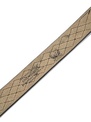 画像6: 【 ART BROWN（アートブラウン） 】　ダイヤモンドステッチベルト [ 35mm幅 ] [ HORWEEN CHROMEXCEL LEATHER ] [ BLACK ]