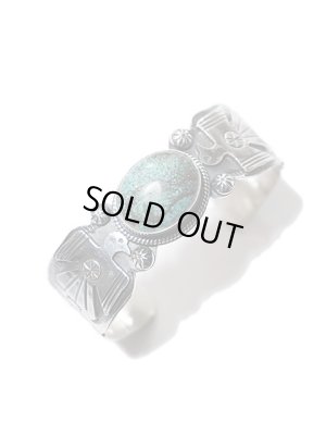 画像2: 【 Vintage Indian Jewelry（ヴィンテージ インディアン ジュエリー） 】 ナバホシルバーバングル [ 1940's ]