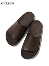 【 vasco（ヴァスコ） 】　レザートラベルサンダル　[ Leather Travel Sandal ] [ GRAY ]