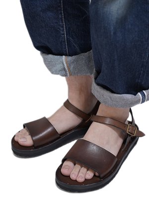 画像2: 【 vasco（ヴァスコ） 】　レザーデザートサンダル　[ Leather Desert Sandal ] [ BROWN ]