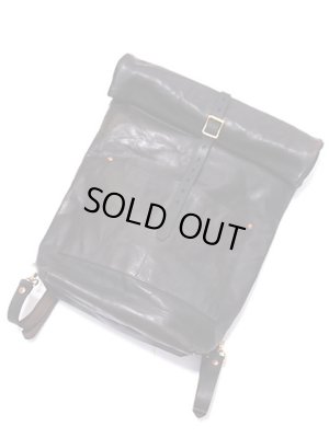 画像2: 【 vasco（ヴァスコ） 】　レザーロールトップリュックサック　[ LEATHER ROLL TOP RUCKSACK ]
