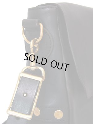 画像4: 【 vasco（ヴァスコ） 】　レザーポストマンショルダーバッグ　[ SMALL ] [ BLACK ]