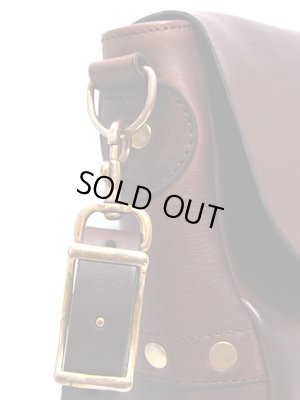 画像4: 【 vasco（ヴァスコ） 】　レザーポストマンショルダーバッグ　[ SMALL ] [ BROWN ]