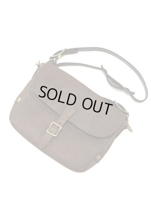 画像2: 【 vasco（ヴァスコ） 】　レザーポストマンショルダーバッグ [ Rough Out ] [ SMALL ] [ BROWN ]