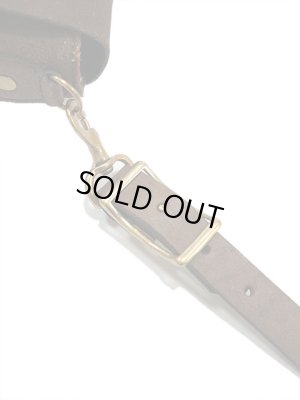 画像6: 【 vasco（ヴァスコ） 】　レザーポストマンショルダーバッグ [ Rough Out ] [ SMALL ] [ BROWN ]