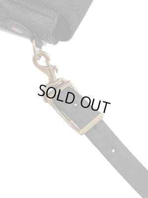 画像6: 【 vasco（ヴァスコ） 】　レザーポストマンショルダーバッグ [ Rough Out ] [ SMALL ] [ BLACK ]