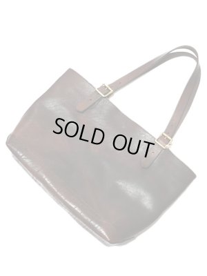 画像2: 【 vasco（ヴァスコ） 】　レザートラベルトートバッグ　[ MEDIUM ] [ BROWN ]