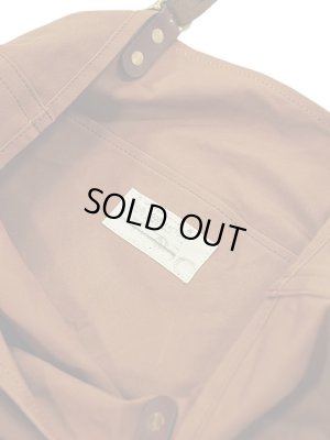 画像6: 【 vasco（ヴァスコ） 】　キャンバス x レザー トラベルトートバッグ　[ CANVAS × LEATHER TRAVEL TOTE BAG ] [ Khaki ]