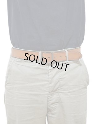 画像2: 【 vasco（ヴァスコ） 】　レザーギャリソンベルト　[ Leather Garrison Belt ] [ MUSTARD CAMEL ]