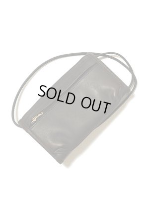 画像3: 【 vasco（ヴァスコ） 】　レザーワンダーマネーバッグ　[ LEATHER WANDER MONEY BAG ] [ BLACK ]