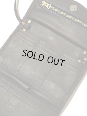 画像7: 【 vasco（ヴァスコ） 】　レザーワンダーマネーバッグ　[ LEATHER WANDER MONEY BAG ] [ BLACK ]