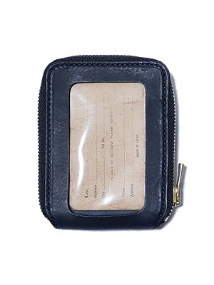 画像3: 【 vasco（ヴァスコ） 】　Leather Naval Round Zip Short Wallet　[ ITALIAN OIL LEATHER ]