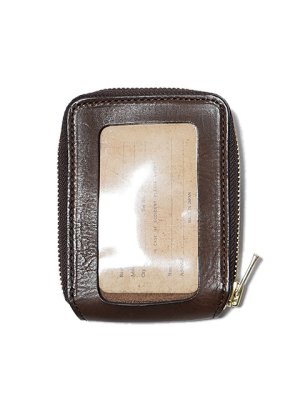画像7: 【 vasco（ヴァスコ） 】　Leather Naval Round Zip Short Wallet　[ ITALIAN OIL LEATHER ]