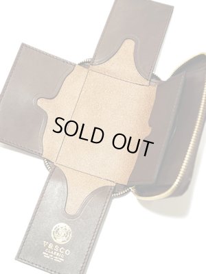 画像5: 【 vasco（ヴァスコ） 】　Leather Naval Round Zip Middle Wallet　[ ITALIAN OIL LEATHER ]