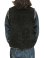画像2: 【 Y'2 LEATHER（ワイツーレザー） 】　Steer Roughout Wool Boa Vest [ STEER ROUGHOUT (牛革) ] [ Black ]