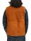 画像2: 【 Y'2 LEATHER（ワイツーレザー） 】　Steer Roughout Wool Boa Vest [ STEER ROUGHOUT (牛革) ] [ Camel ]