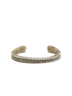 画像3: 【 Whlie Secatero（ワイリー セカテロ） 】ナバホシルバーバングル [ NAVAJO JEWELRY ] 【 メール便可 】